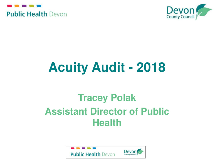 acuity audit 2018
