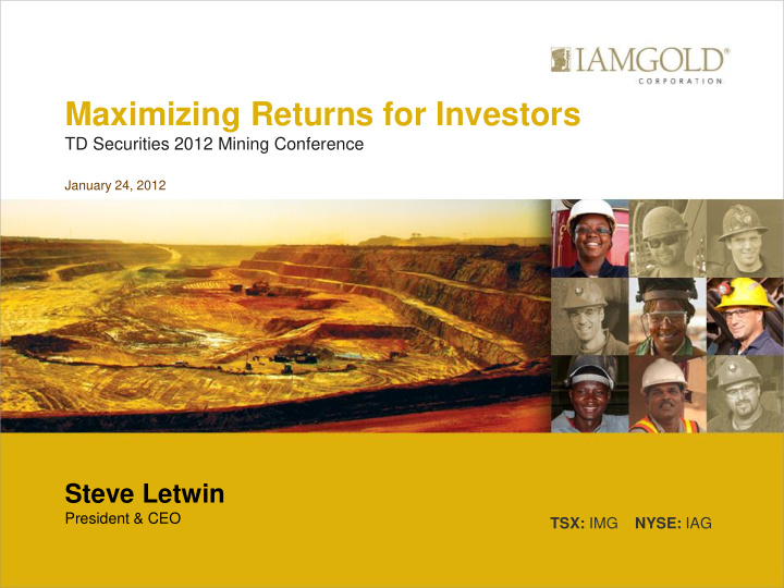 maximizing returns for investors