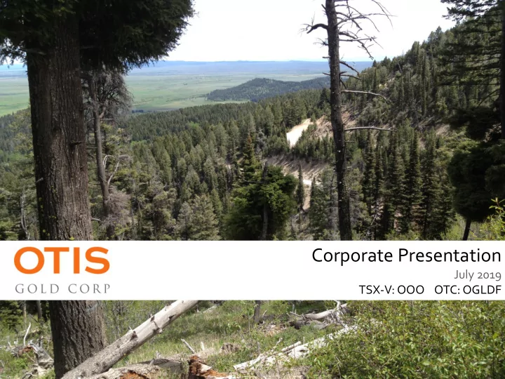 corporate presentation