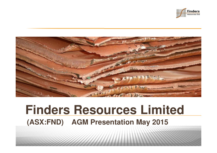 finders resources limited