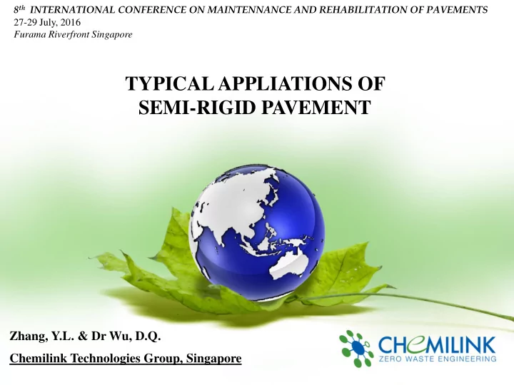 semi rigid pavement