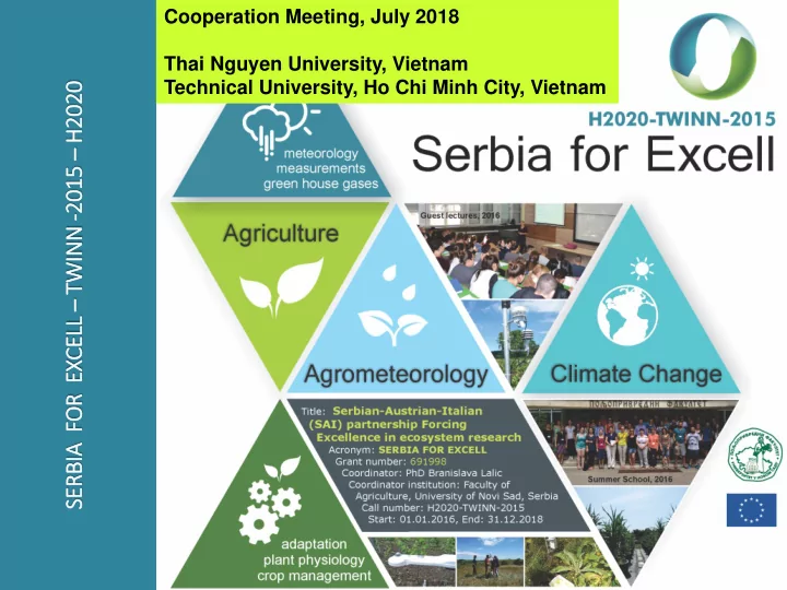 2015 h2020 h2020 inn 2015 excell twin for e serbia f