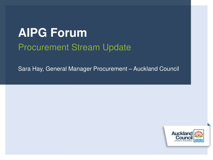 aipg forum