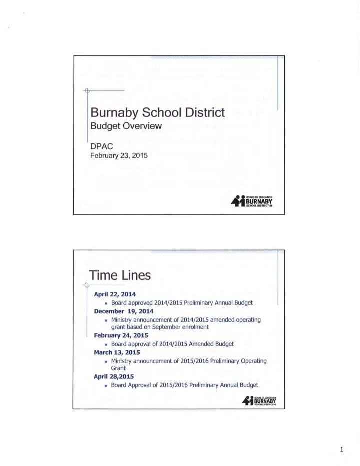 burnaby school district