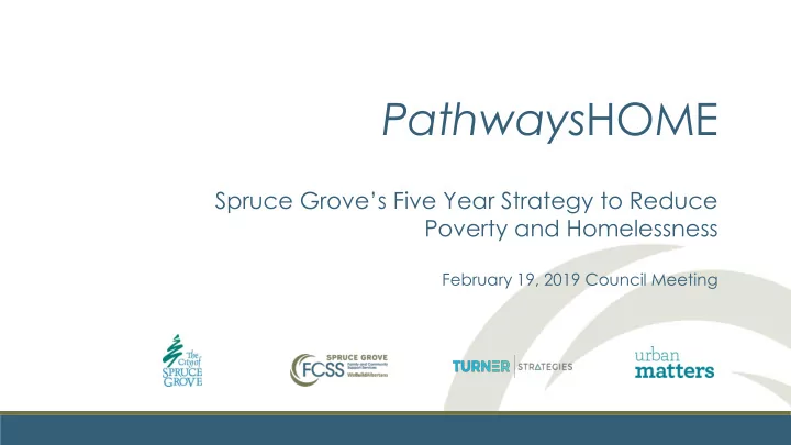 pathways home