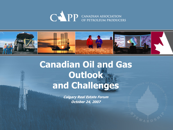 canadian oil and gas outlook and challenges