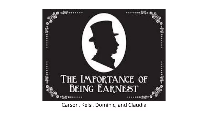 carson kelsi dominic and claudia dramatic irony