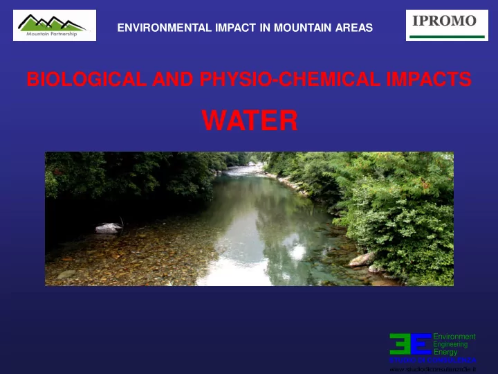 water