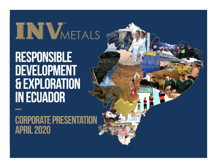 responsible development exploration in ecuador