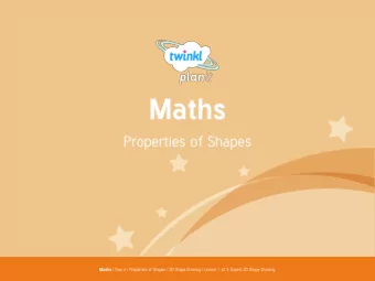 Expert 2D Shape Drawing  Aim  I can accurately draw a range of 2D shapes using the  measurements