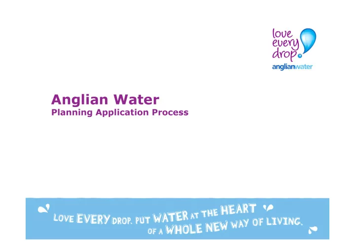 anglian water