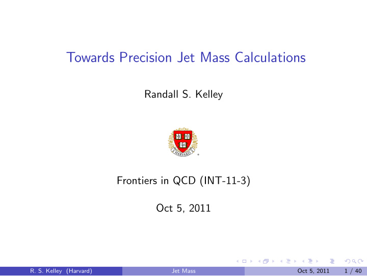towards precision jet mass calculations