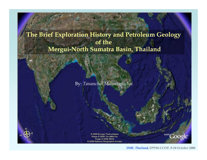 the brief exploration history and petroleum geology of