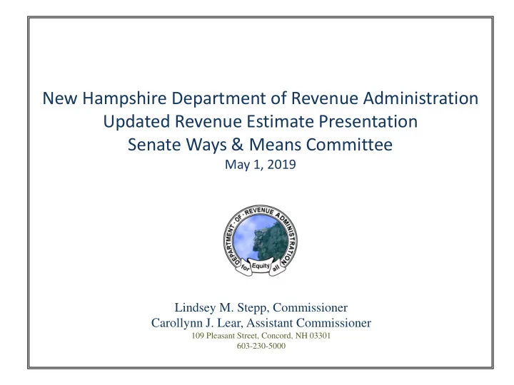 new hampshire department of revenue administration