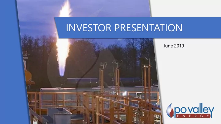 investor presentation