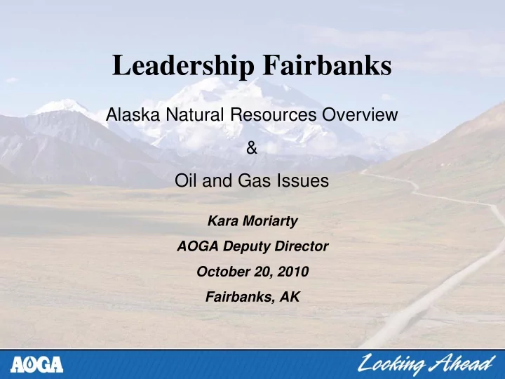 leadership fairbanks