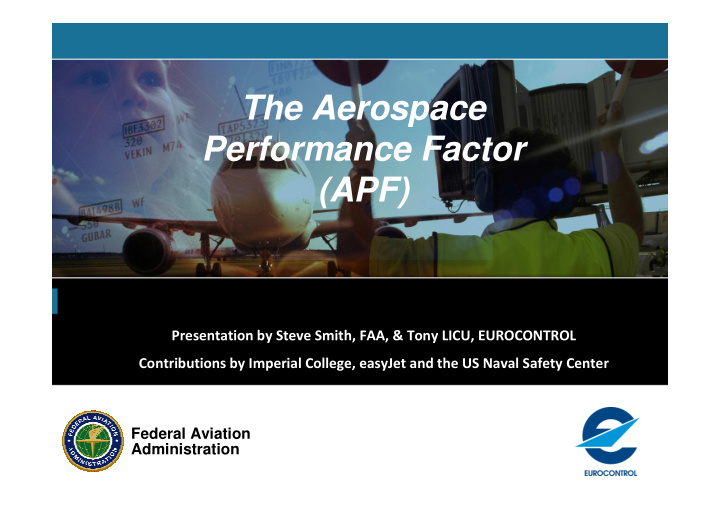 the aerospace performance factor apf