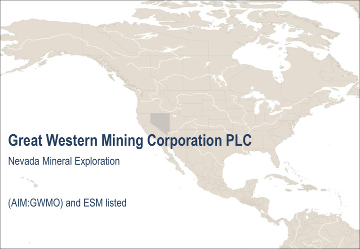 great western mining corporation plc