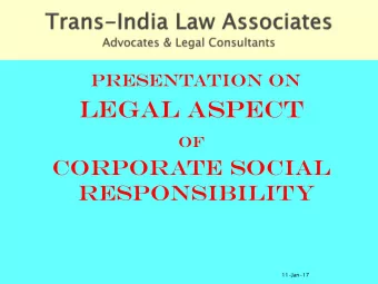 11-Jan-17  SL. No.  PARTI  TICULARS  CULARS  PAR  ART-A  BAC  ACKGRO  ROUND/  UND/ NEED/  / ORIGIN