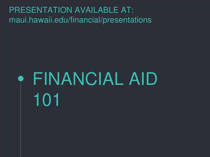 financial aid 101 how to prepare for financing college
