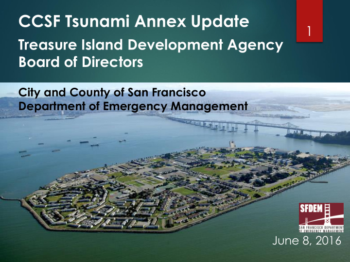 ccsf tsunami annex update