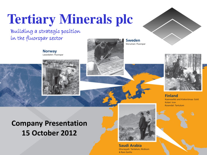 tertiary minerals plc