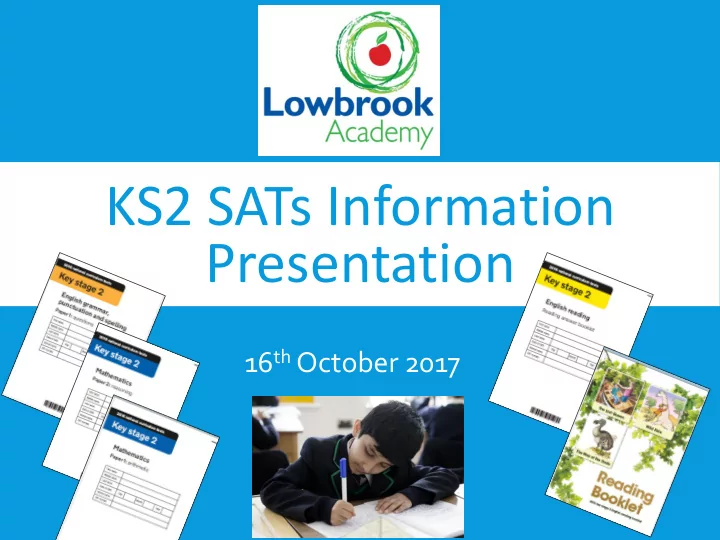 ks2 sats information