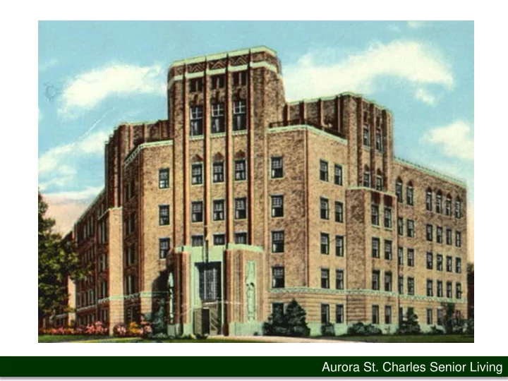 aurora st charles senior living