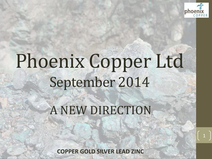 phoenix copper ltd