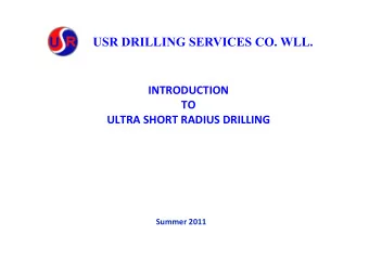 USR DRILLING SERVICES CO. WLL.  !&quot;#$%&amp;'(#!%&quot;)  #%)