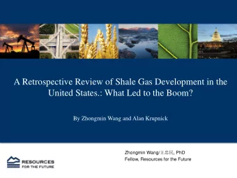 Fellow, Resources for the Future  Overview  First academic study of the development history of