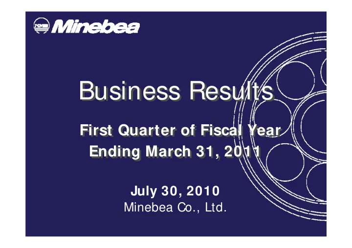 business results business results