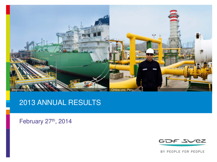 2013 annual results