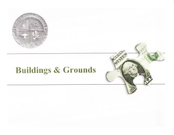 Buildings  Grounds Buildings &amp; Grounds Buildings &amp; Grounds 2010 - 201 I Expenditures by