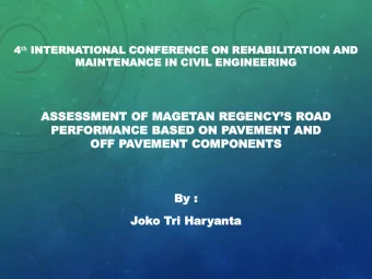 PER  PERFO  FORMA  RMANCE  CE BAS  ASED  ED ON PAVE  VEMEN  MENT  T AN  AND  D  OFF  OFF PAVEMEN