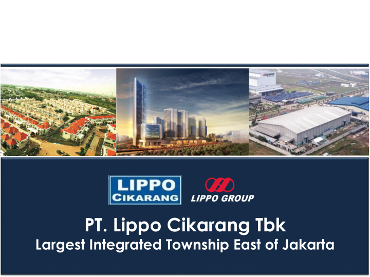 pt lippo cikarang tbk