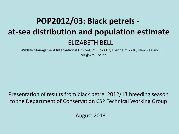 pop2012 03 black petrels at sea distribution and