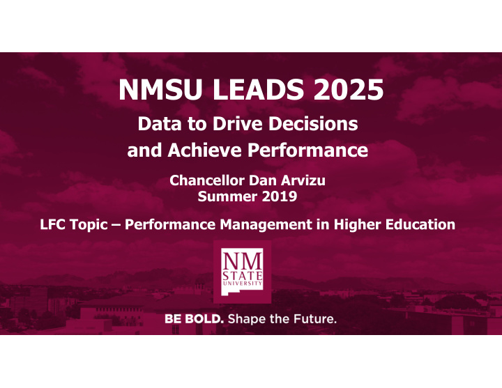 nmsu leads 2025