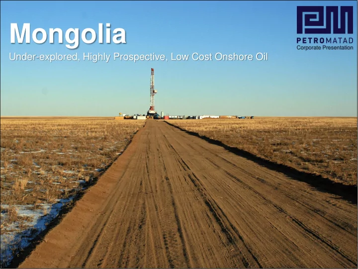 mongolia