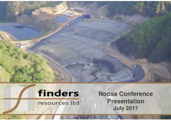 Noosa Conference  Presentation  July 2017  Disclaimer  This presentation (Presentation) has been