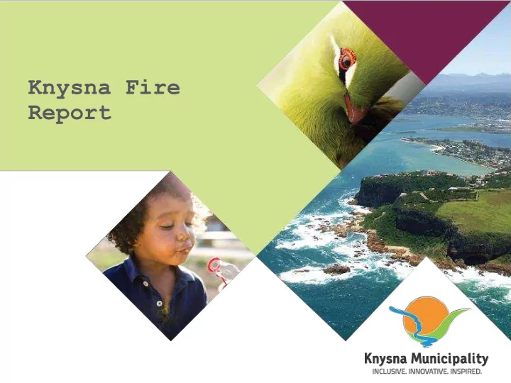knysna fire
