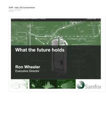 Sanfo1  Current Science Program   LUX - Large Underground Xenon Experiment (Dark Matter Search)