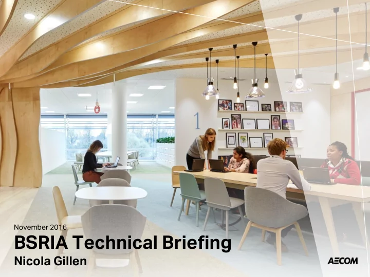 bsria technical briefing