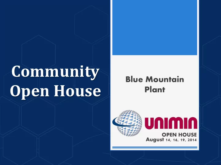open house