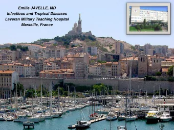 Infectious and Tropical Diseases  Laveran Military Teaching Hospital  Marseille, France  1  I  c e