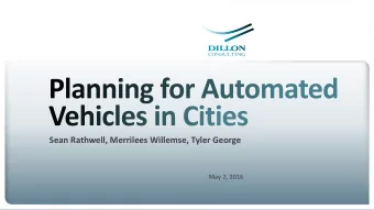 Sean Rathwell, Merrilees Willemse, Tyler George  May 2, 2016  2    What are AV Implications for