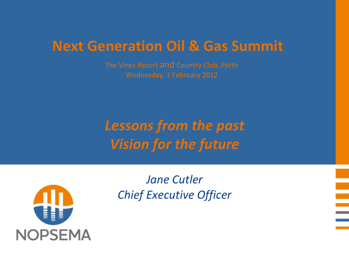 next generation oil gas summit