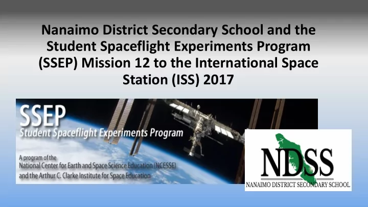 station iss 2017 directors