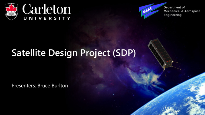 satellite design project sdp