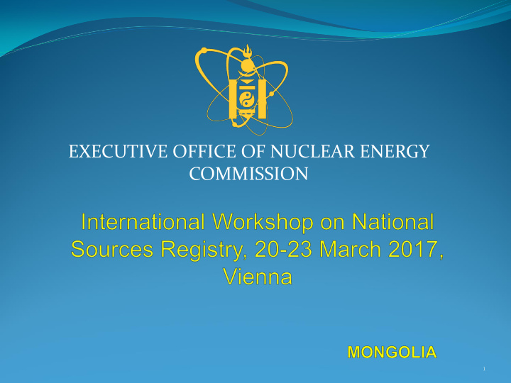 executive office of nuclear energy commission